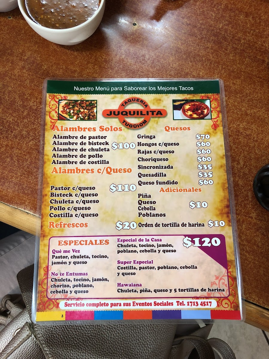 TAQUERIA JUQUILITA Menu - Image 6